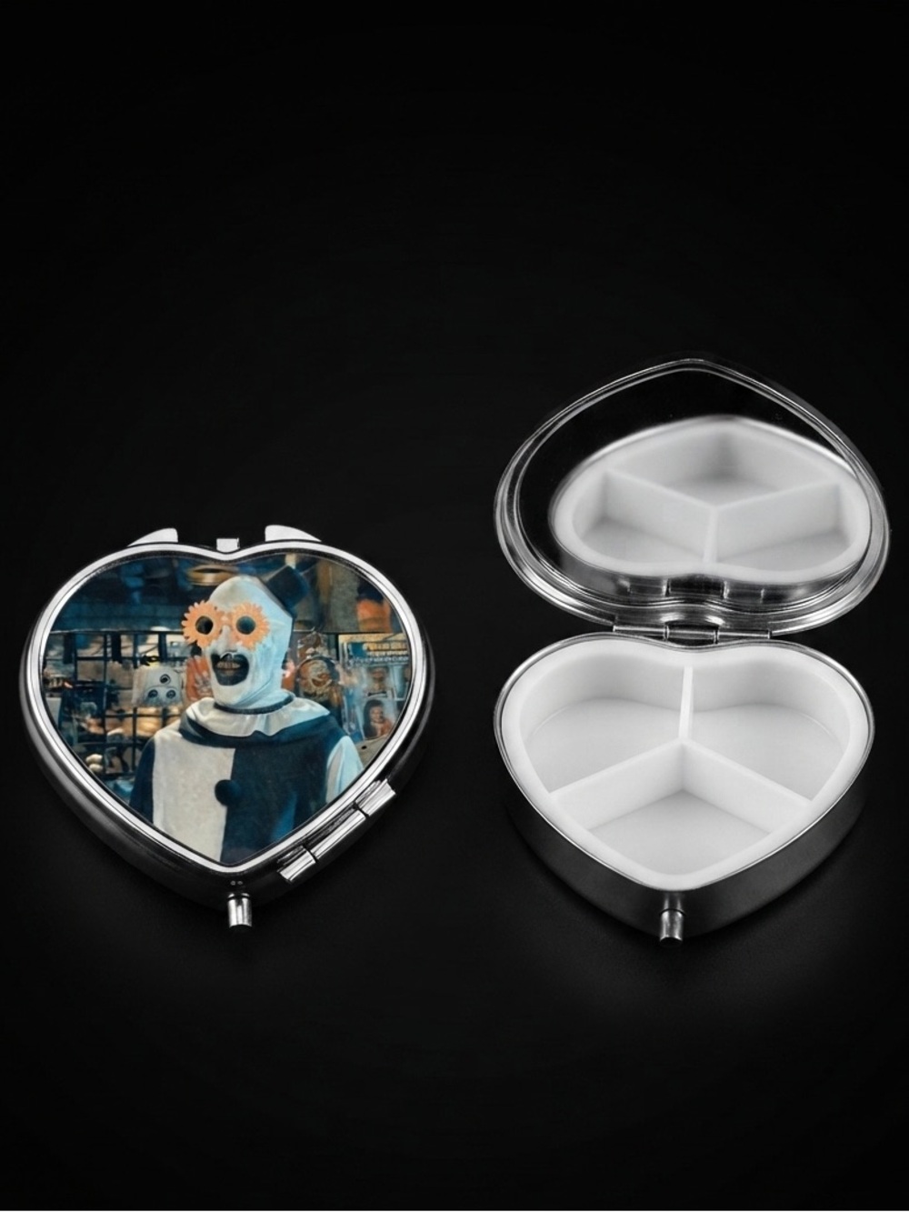 Terrifier Art the Clown Compact Pill Box